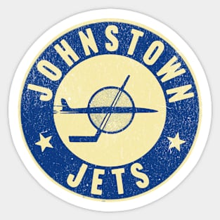 Retro Hockey Johnstown Jets Hockey Team Pennsylvania Sticker